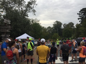 The amazing David Tosch gives final instructions before the start.  I love david because his mile estimates for his courses are always lower than reality!  We call these "Tosch miles"